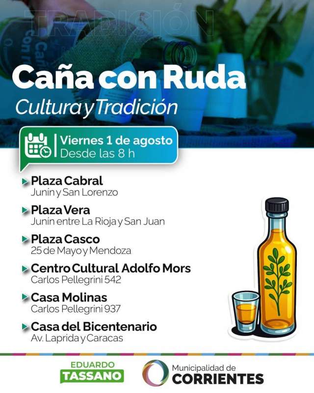 Caña con ruda